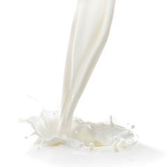 Image showing milk splash