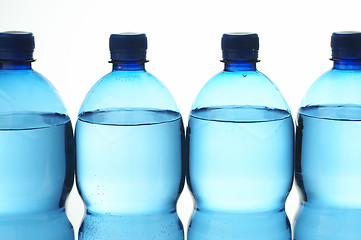 Image showing Water bottles