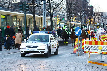 Image showing Traditional Christmas Street opening in Helsinki 