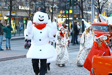 Image showing Christmas Street opening in Helsinki 