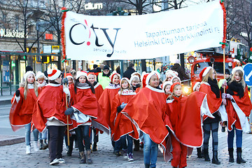 Image showing Christmas Street opening in Helsinki 