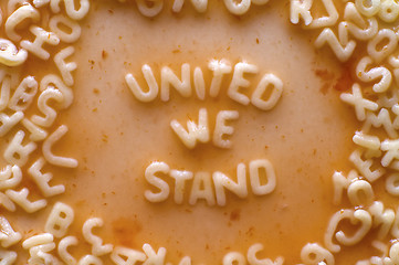 Image showing United We Stand