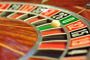 Image showing roulette wheel