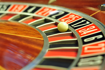 Image showing roulette wheel