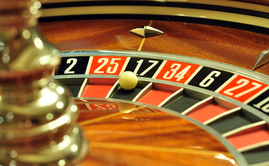 Image showing roulette wheel