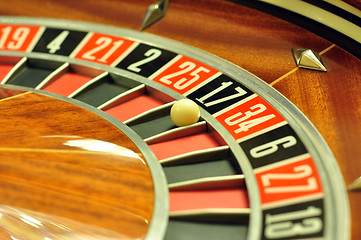 Image showing roulette wheel