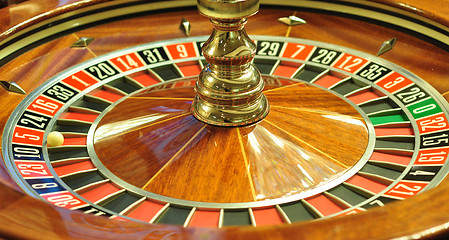 Image showing roulette wheel