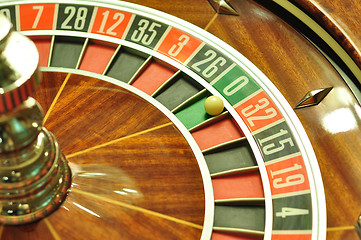 Image showing roulette wheel