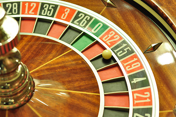 Image showing roulette wheel