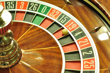 Image showing roulette wheel