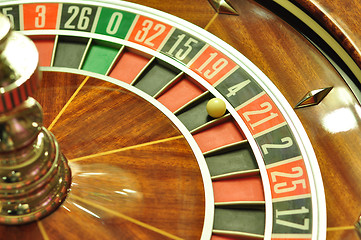 Image showing roulette wheel