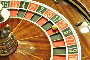 Image showing roulette wheel