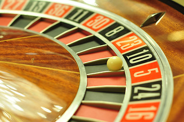 Image showing roulette wheel