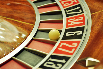 Image showing roulette wheel