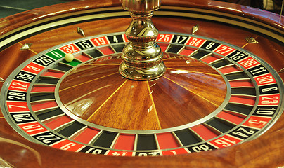 Image showing roulette wheel