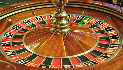 Image showing roulette wheel