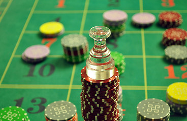 Image showing casino chips