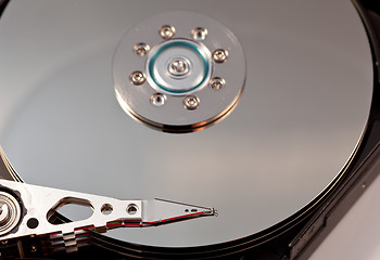 Image showing Interior of hard drive