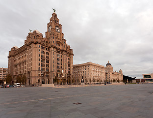 Image showing Waterfront in Liverpool