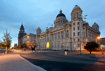 Image showing Waterfront in Liverpool