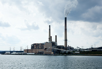 Image showing Coal powered electricity generating