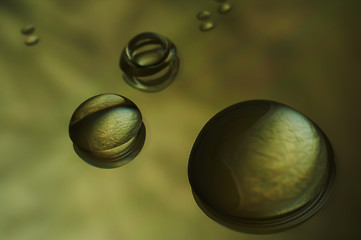 Image showing Water droplets