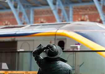 Image showing Sir John Betjeman statue