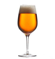 Image showing Large beer goblet chilled