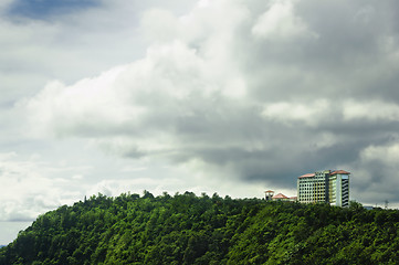 Image showing Hotel and Mountain