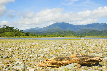 Image showing River and Mountains