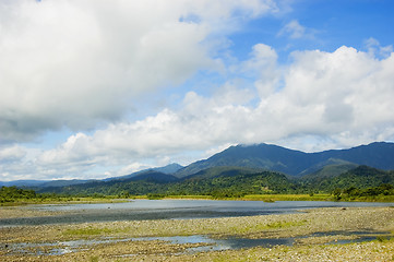 Image showing River and Mountains