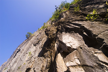 Image showing Limestone cliff