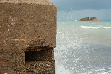 Image showing Old bunker