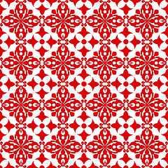 Image showing Seamless floral pattern