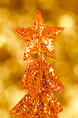 Image showing Sequin christmas tree