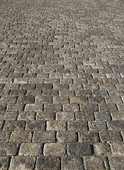 Image showing Grey city pavement