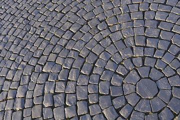 Image showing cobblestones of Palace Square