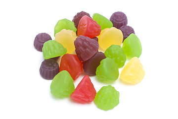 Image showing Colorful fruits candy