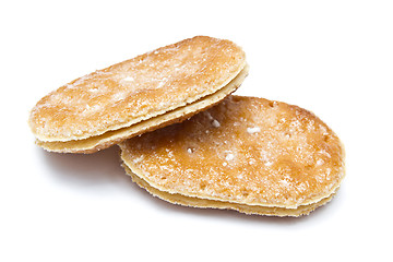 Image showing Delicious sweet crackers 