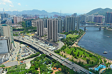 Image showing Tsuen Wan in Hong Kong