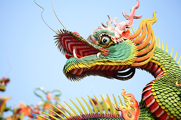 Image showing Asian temple dragon