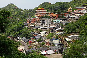 Image showing Jinguashi village , in Taiwan 