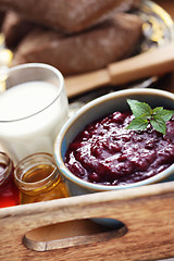 Image showing plum jam