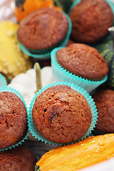 Image showing pumpkin muffins