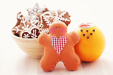 Image showing sweet gingerbreads