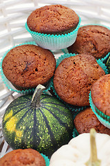 Image showing pumpkin muffins