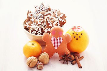 Image showing sweet gingerbreads