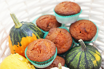 Image showing pumpkin muffins