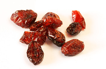 Image showing Dried cranberries