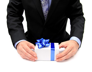 Image showing business present